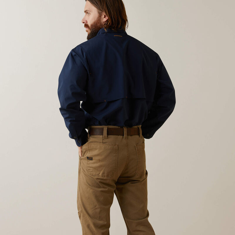 The Ariat Rebar Made Tough VentTEK DuraStretch Work Shirt