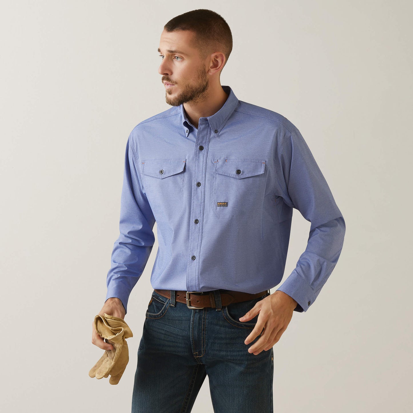 Rebar Made Tough Mens Work Shirt