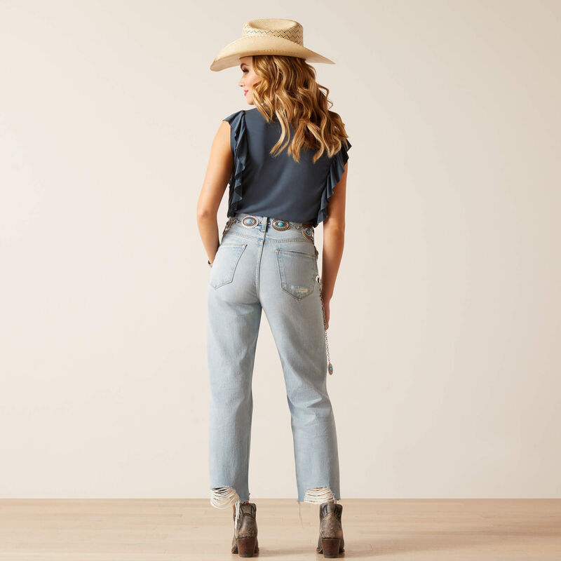 The Tomboy Ariat Highrise Straight Jean