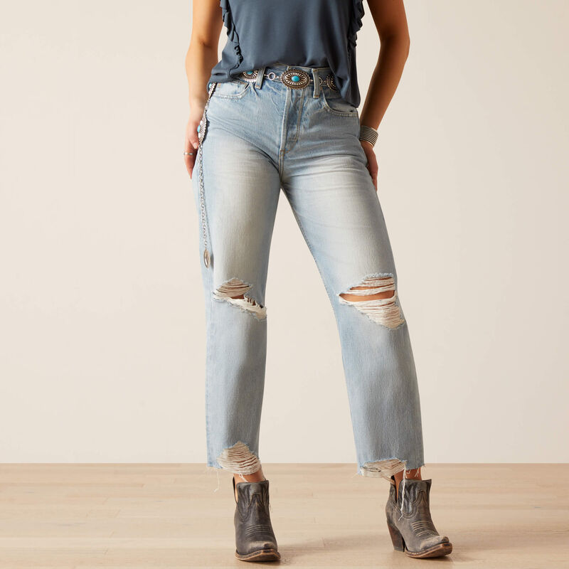 The Tomboy Ariat Highrise Straight Jean