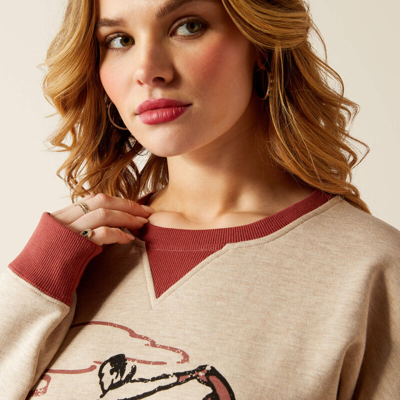 The Roughstock Oversized Crew Sweatshirt