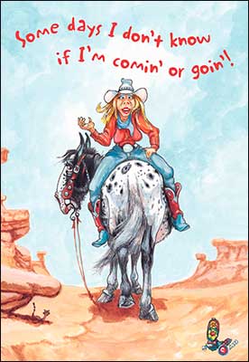 Western Chuckles Greeting Card Assortment 20 Designs for All Occasions