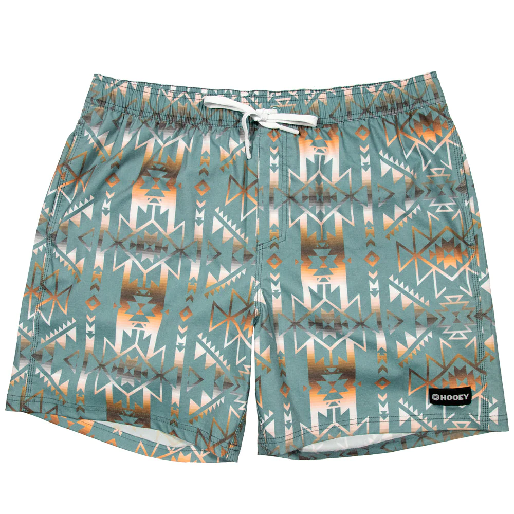 The Bigwake Aztec Youth HOOey Board Shorts Swim Trunks