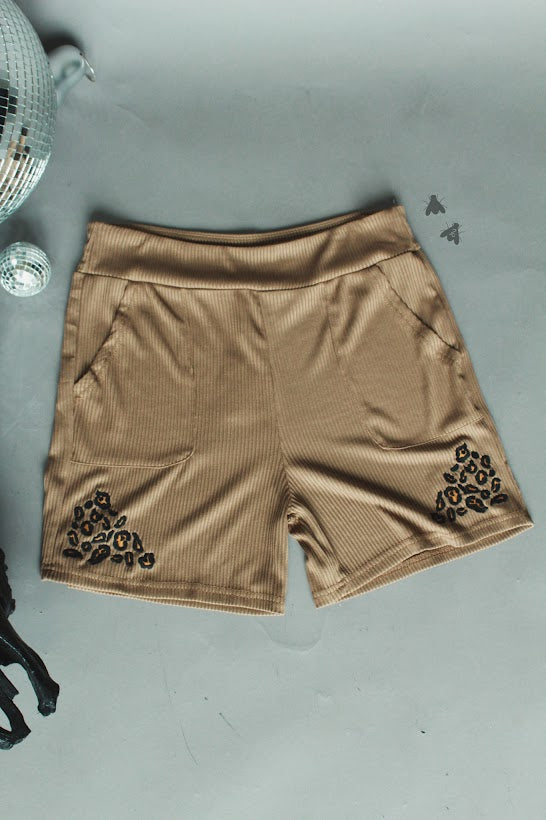 The Mad Catter Leopard Shorts