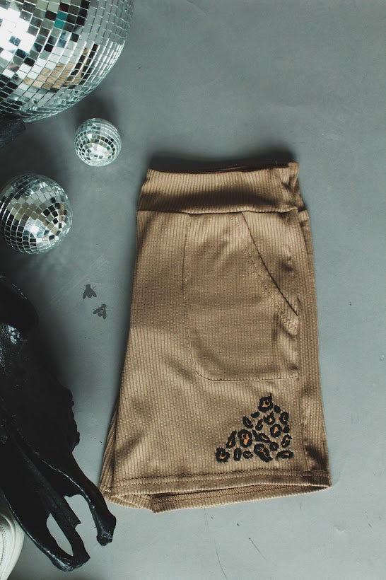 The Mad Catter Leopard Shorts