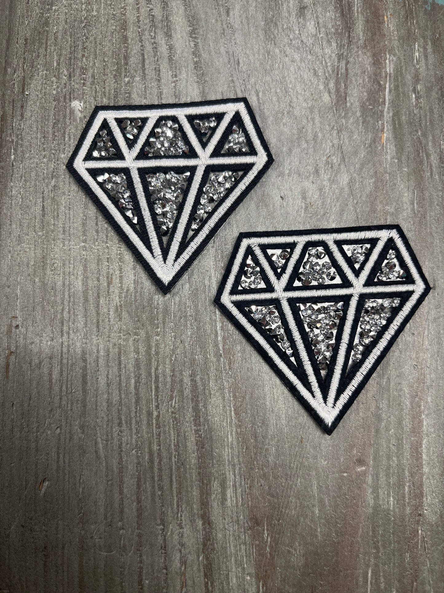 The Trucker Hat Patches Rhinestone Diamond Embroidery Patch