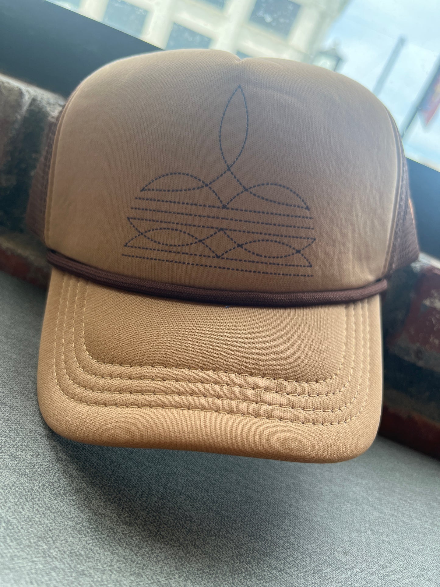 The Boot Stitch Trucker Hat