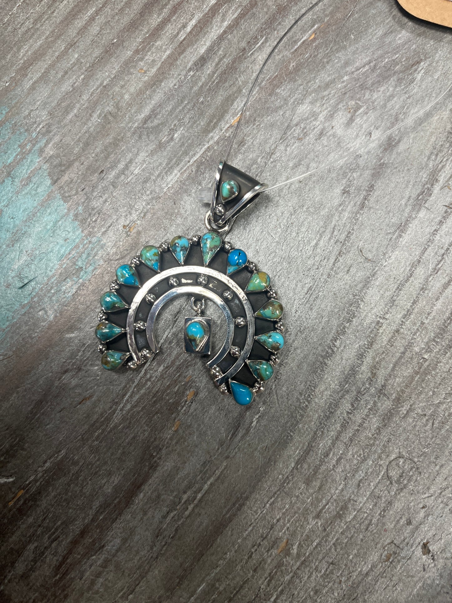 The Turquoise Navajo Pendant