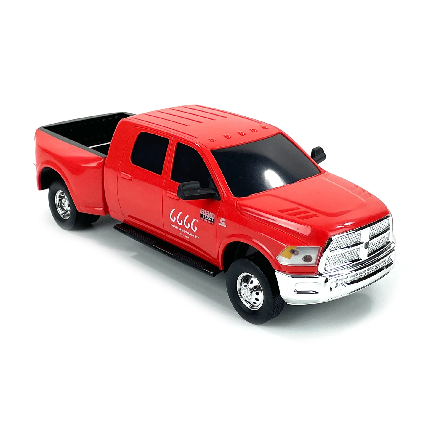 The Big Country Red 6666 Dodge 3500 Mega Cab Truck