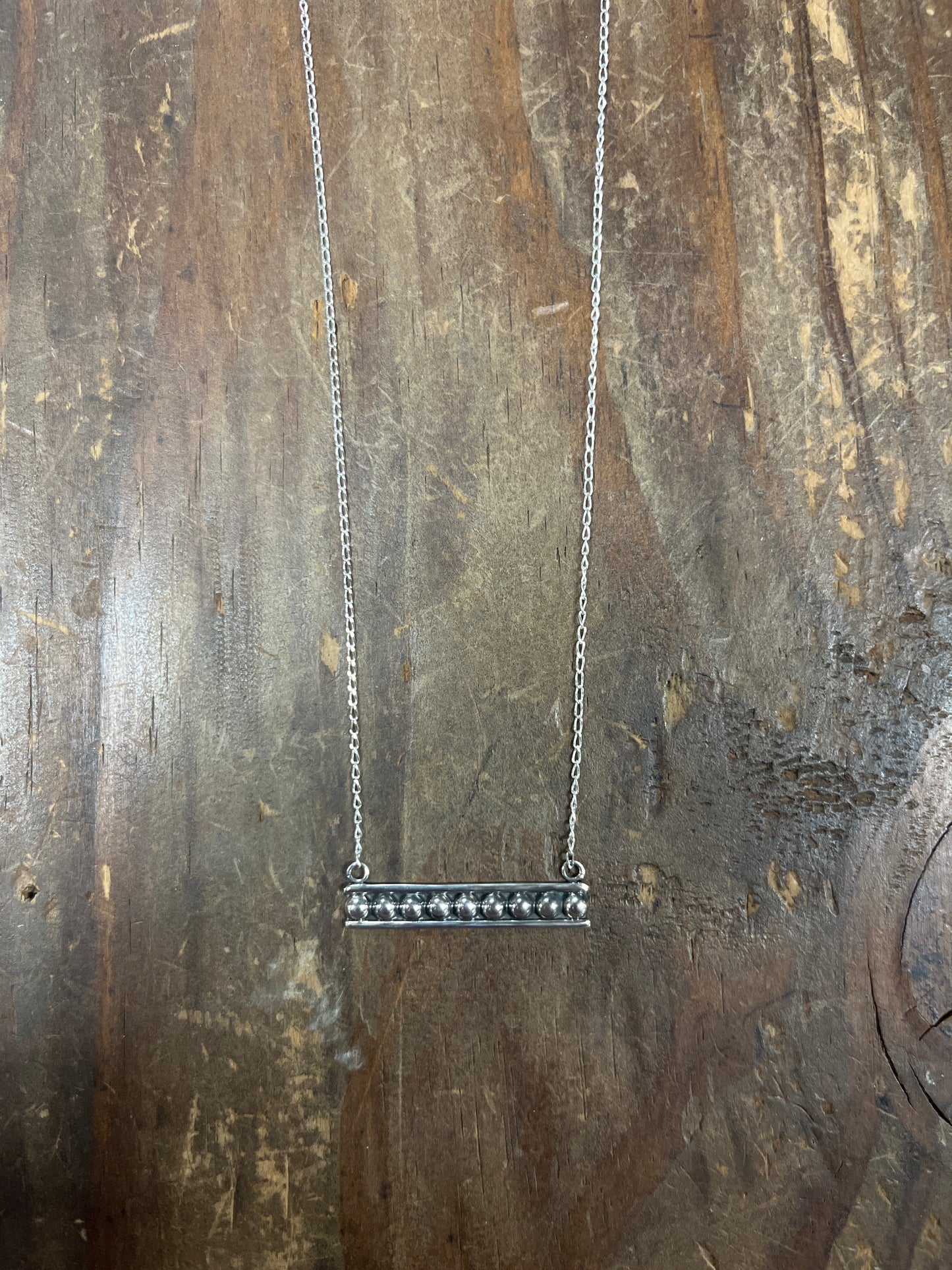 The Bar Ball Necklace
