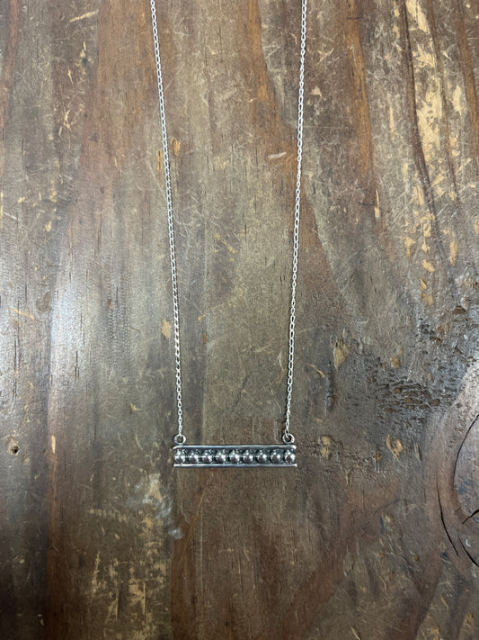 The Bar Ball Necklace