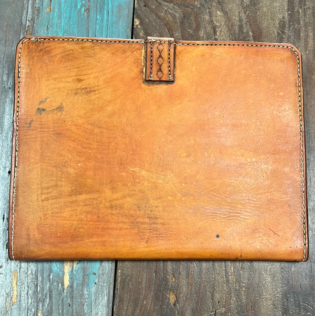 Handmade Leather Large SNAP Notepads