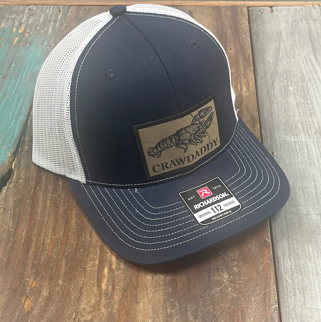 The Crawdaddy Navy/White Hat/Cap
