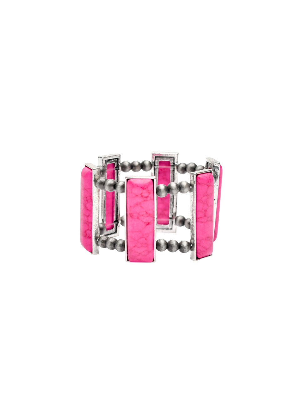 The Pink Bar Stretch Bracelet