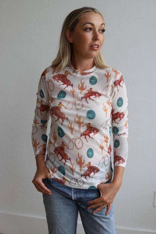 The Bucking Concho Mesh Shirt
