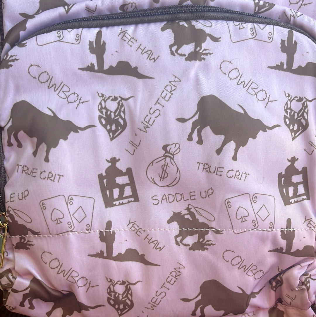 The Pink Wild West Diaper Bag