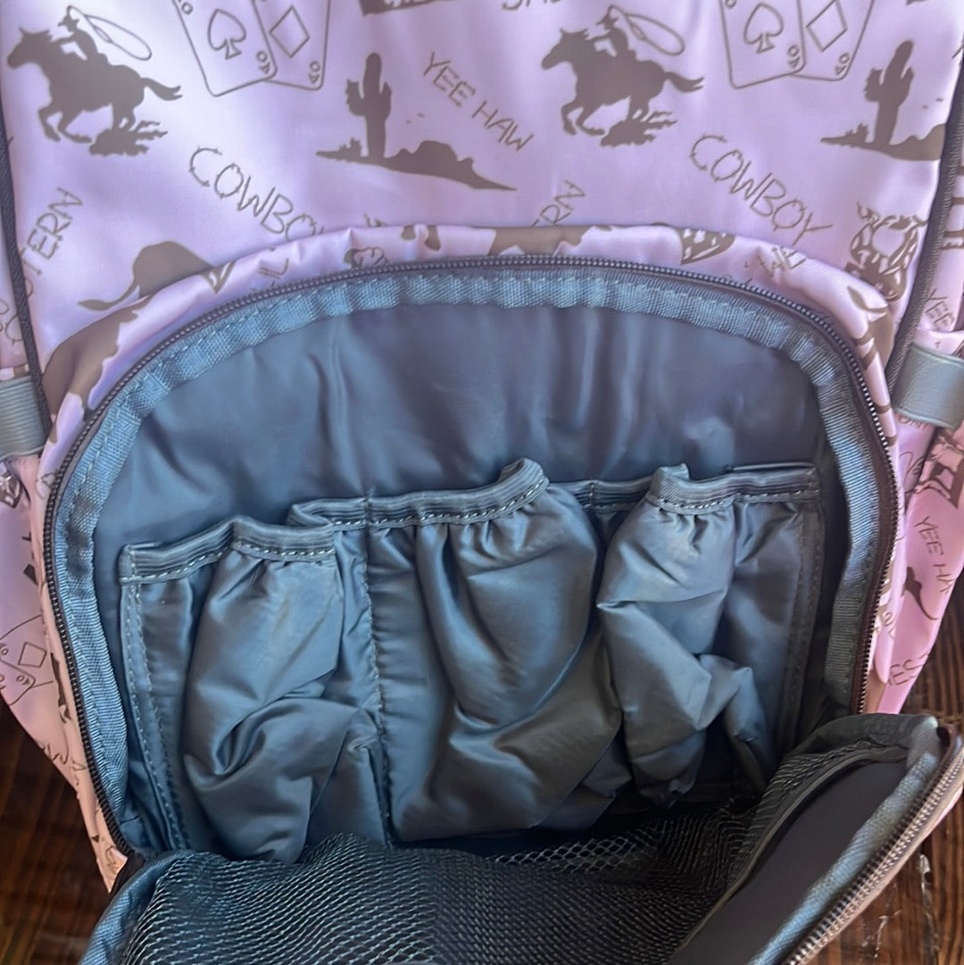 The Pink Wild West Diaper Bag