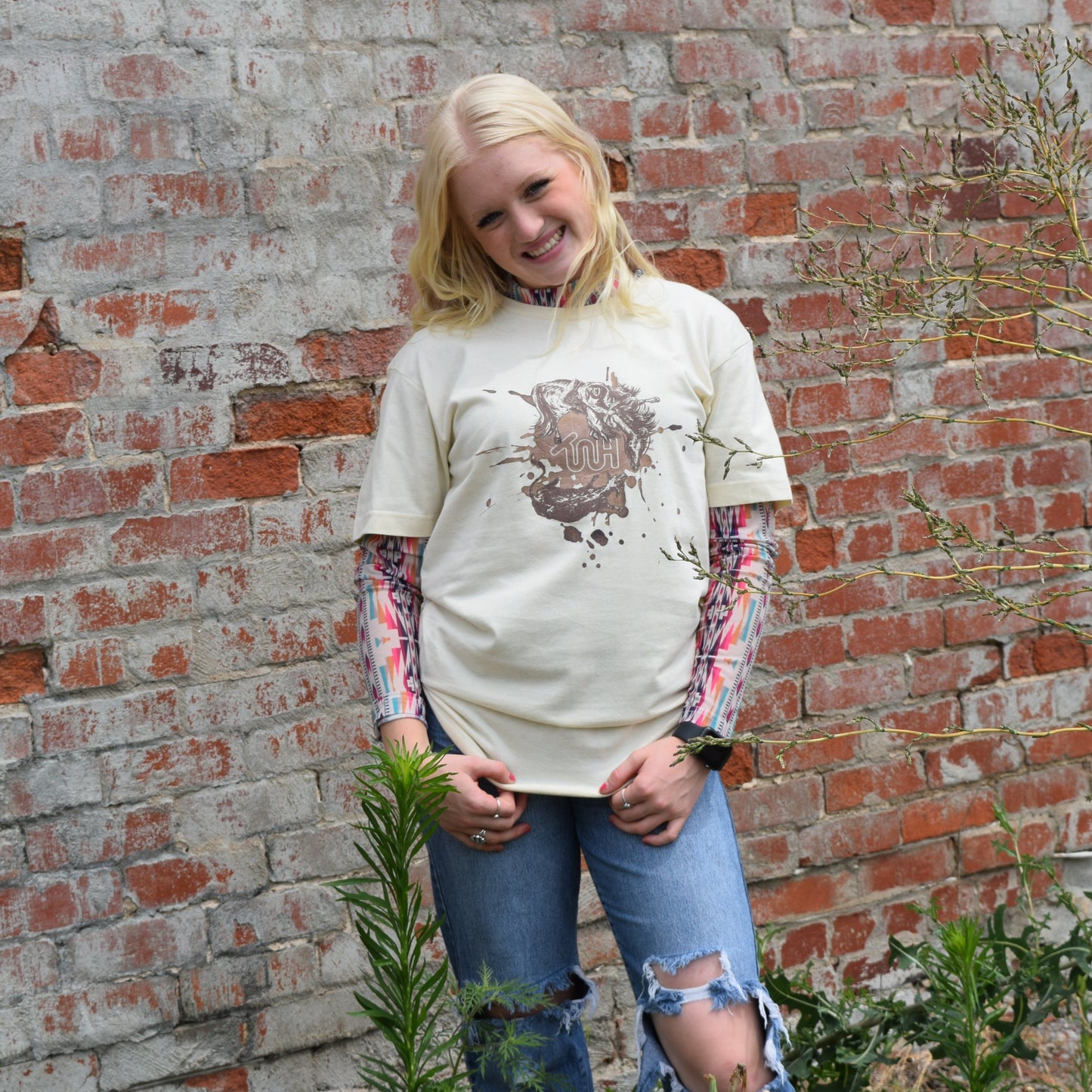 The Down River Mesh Top