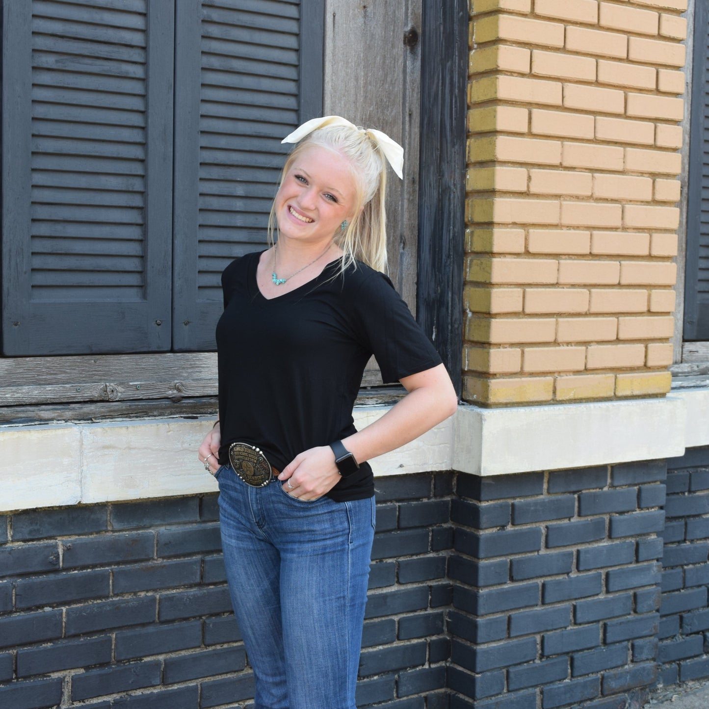 The Simple Sterling Black Shirt