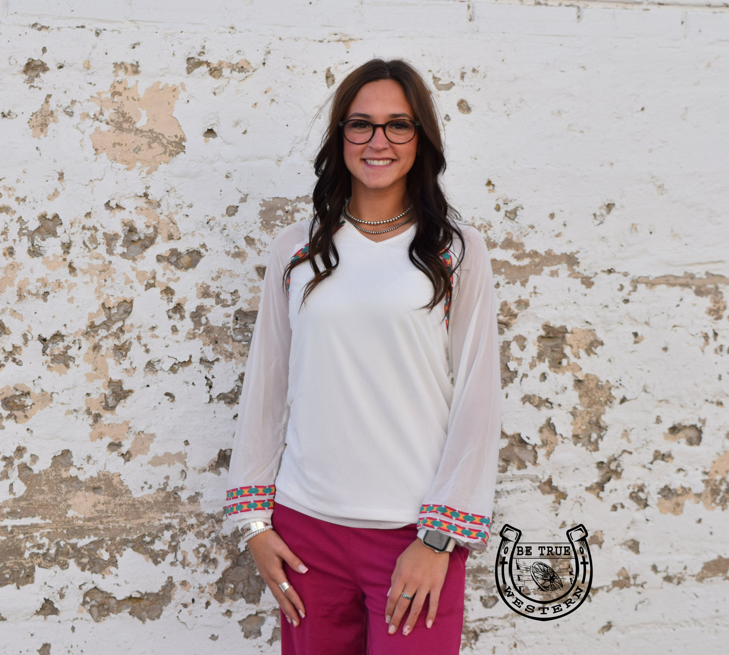 The Fiji Fine Lines Blouse