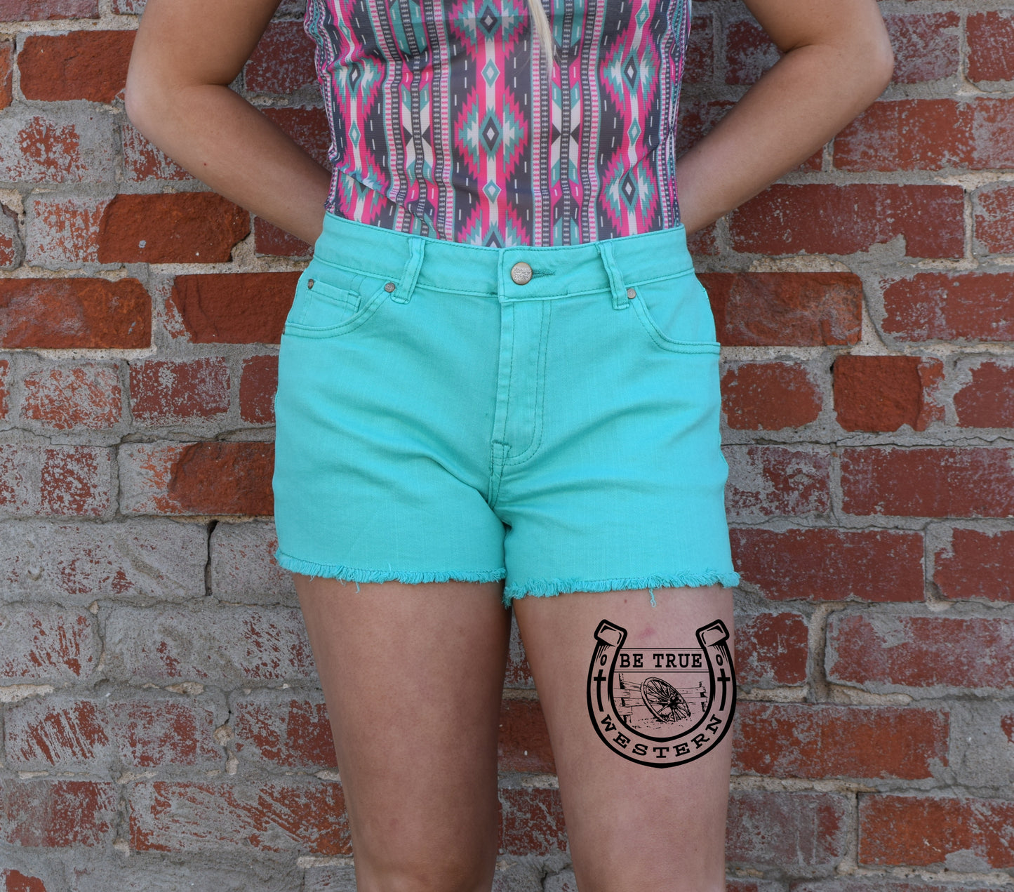 The Turquoise Summer Nights Shorts