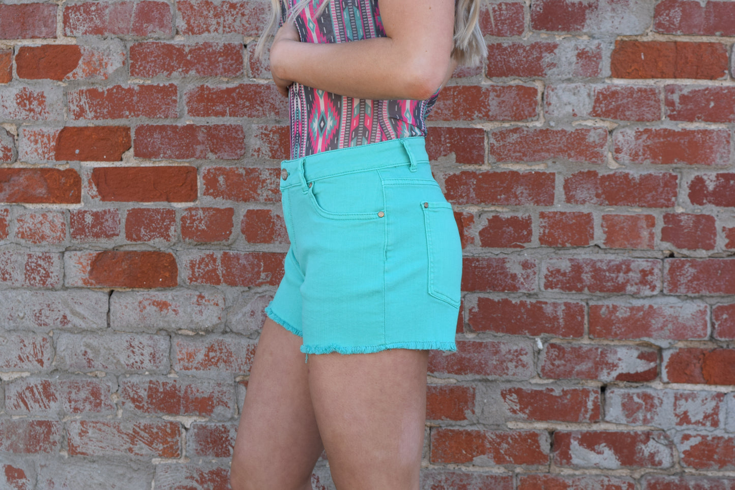 The Turquoise Summer Nights Shorts