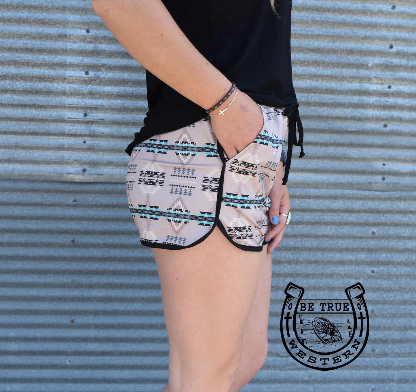 The Grapevine Kreek Aztec Shorts