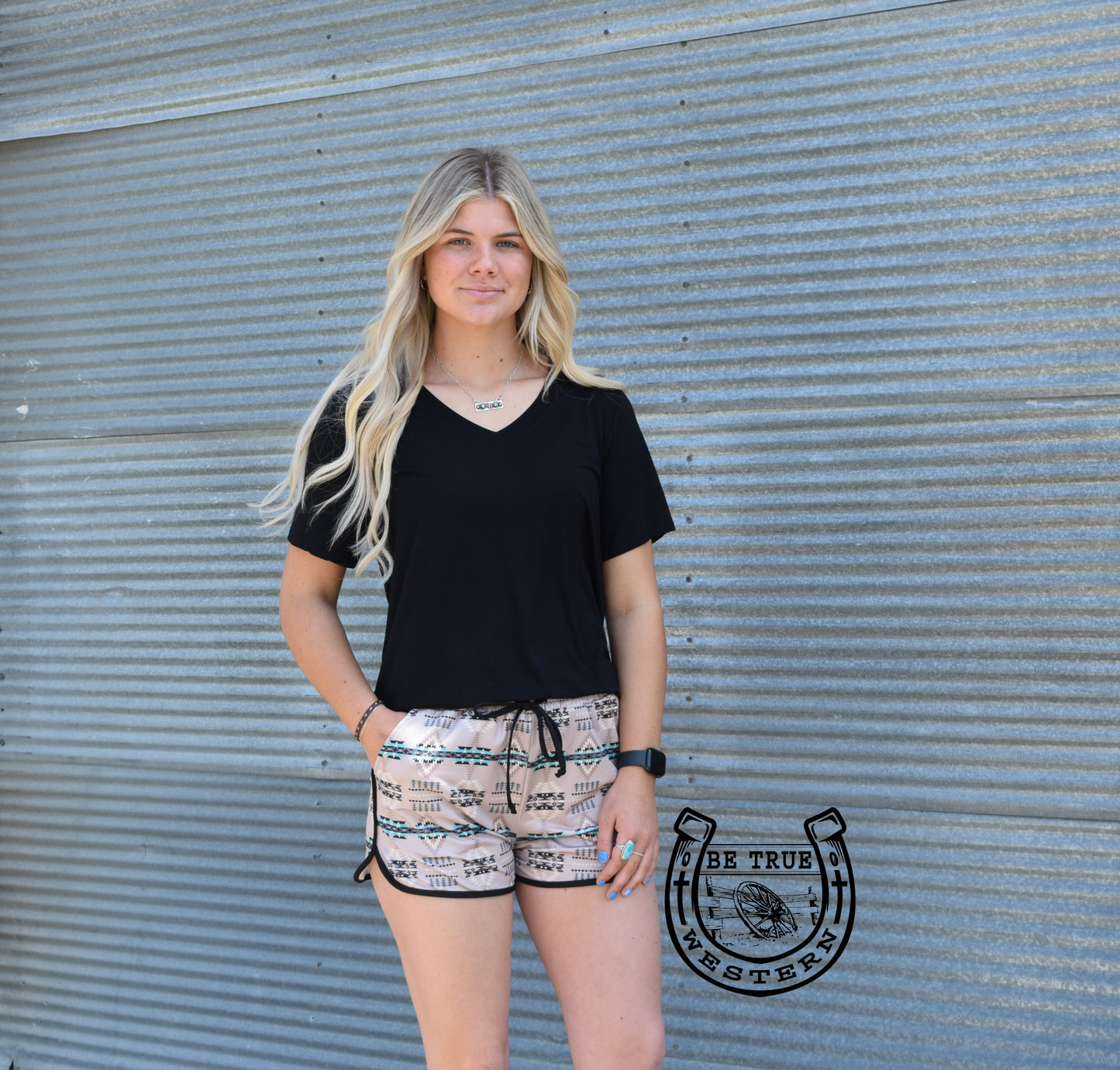 The Grapevine Kreek Aztec Shorts