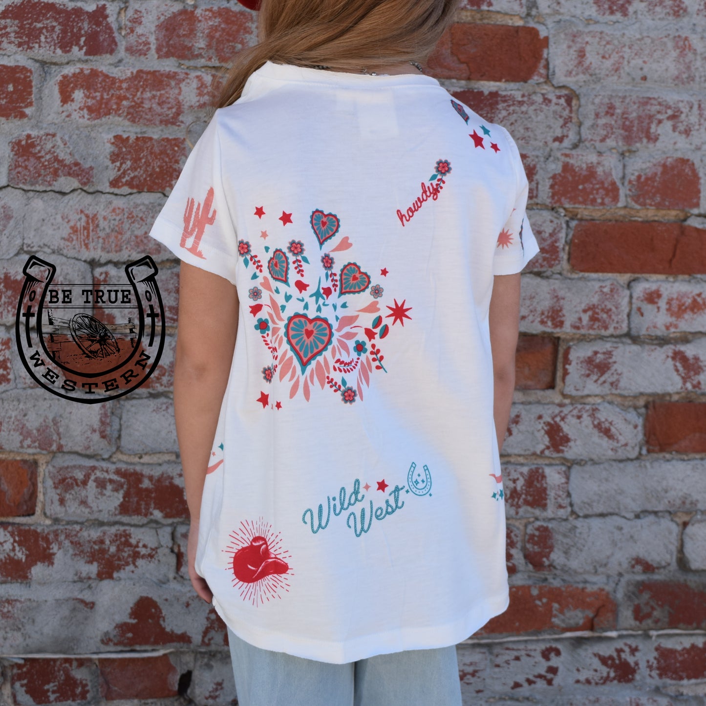 The Girls Howdy Love Tee Shirt