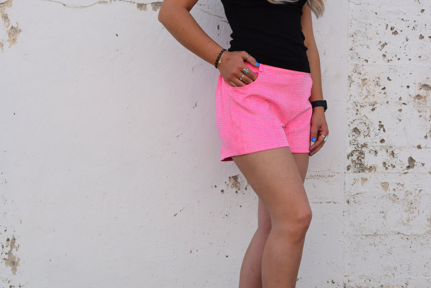 The Pink Jitterbug Shorts