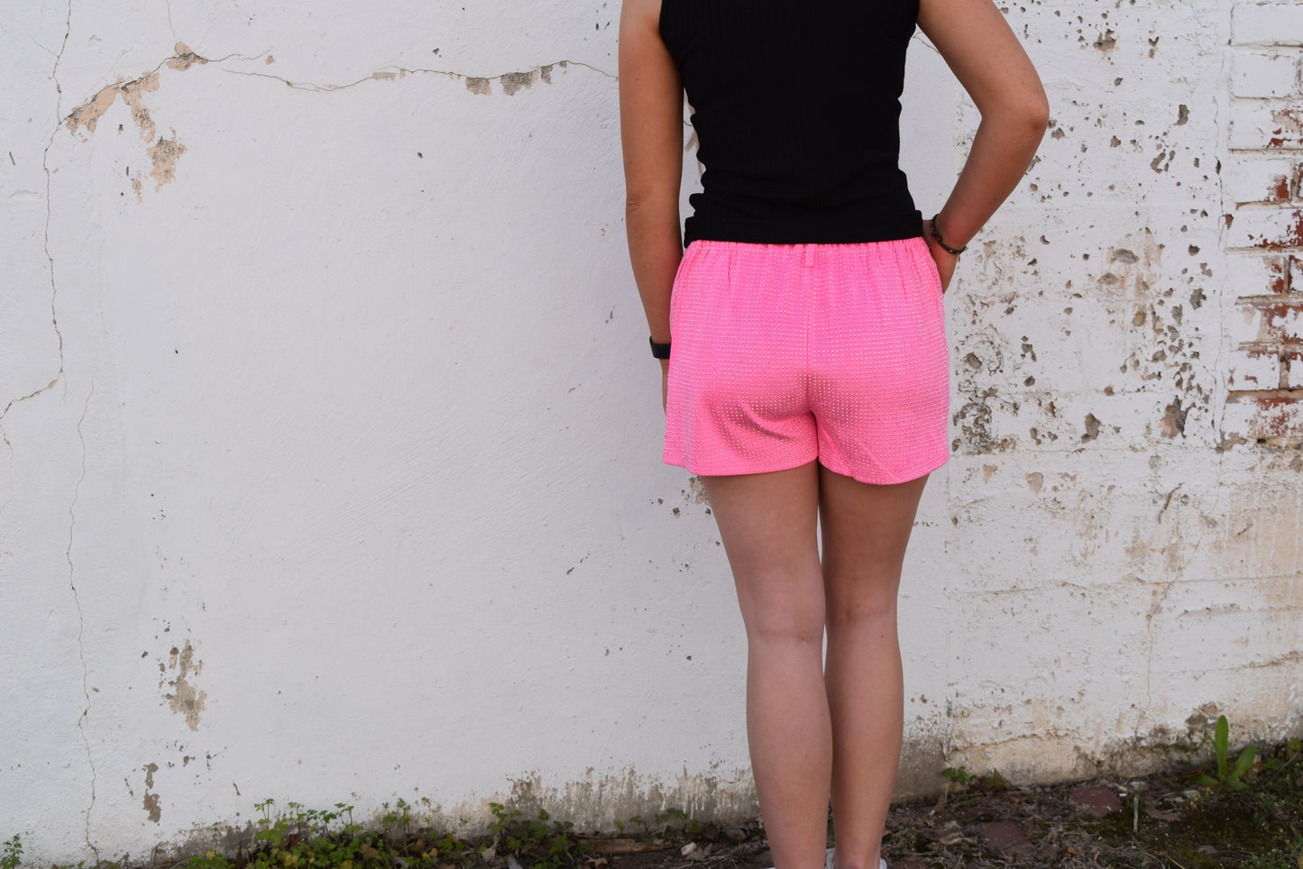 The Pink Jitterbug Shorts