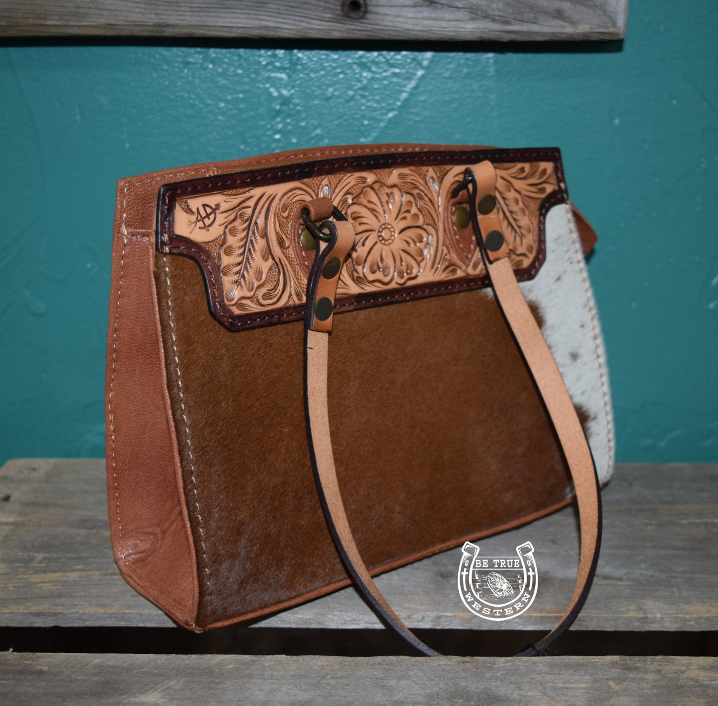 The Genuine White Western Leather Women Bag