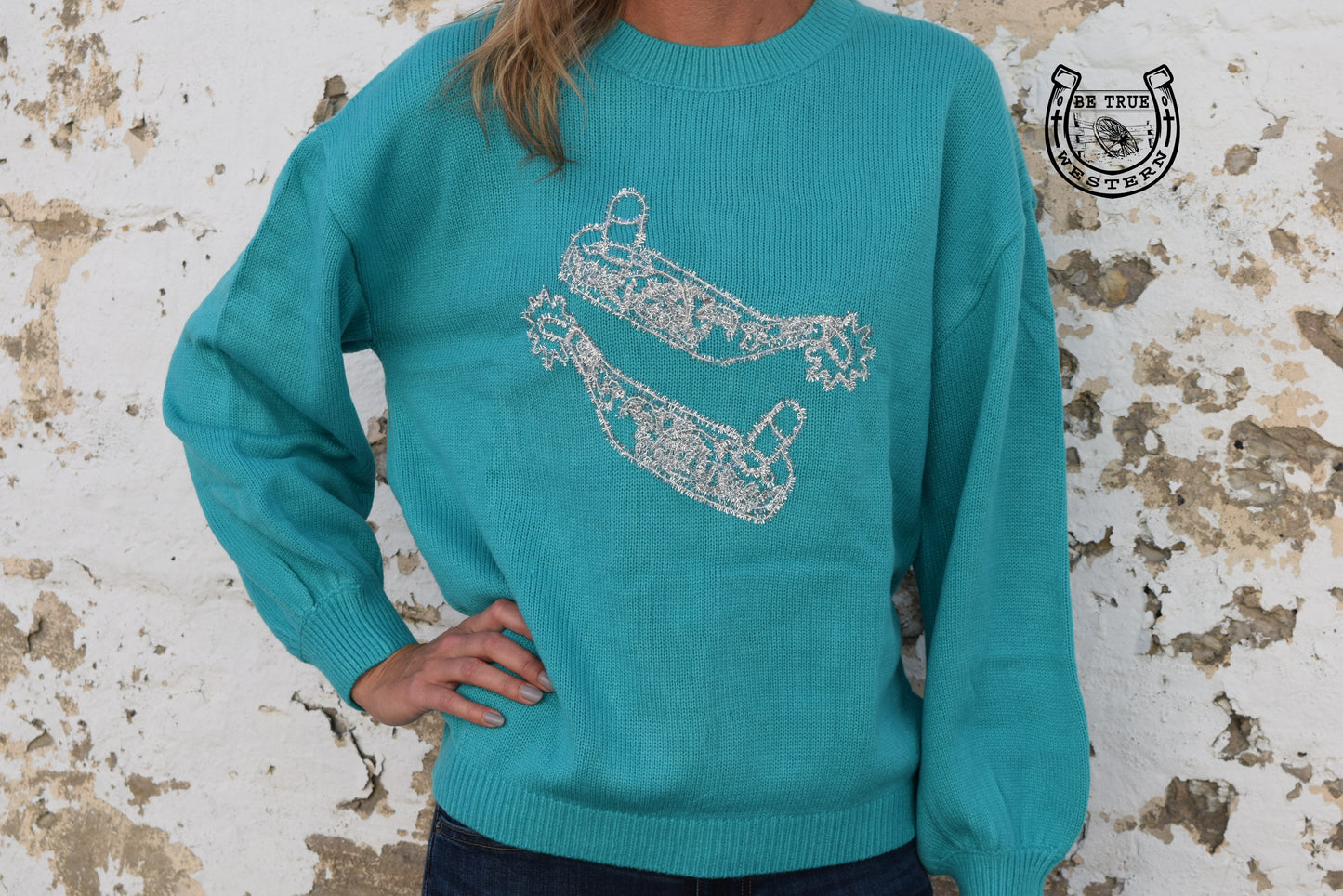 The Queen of Spurs Sweater