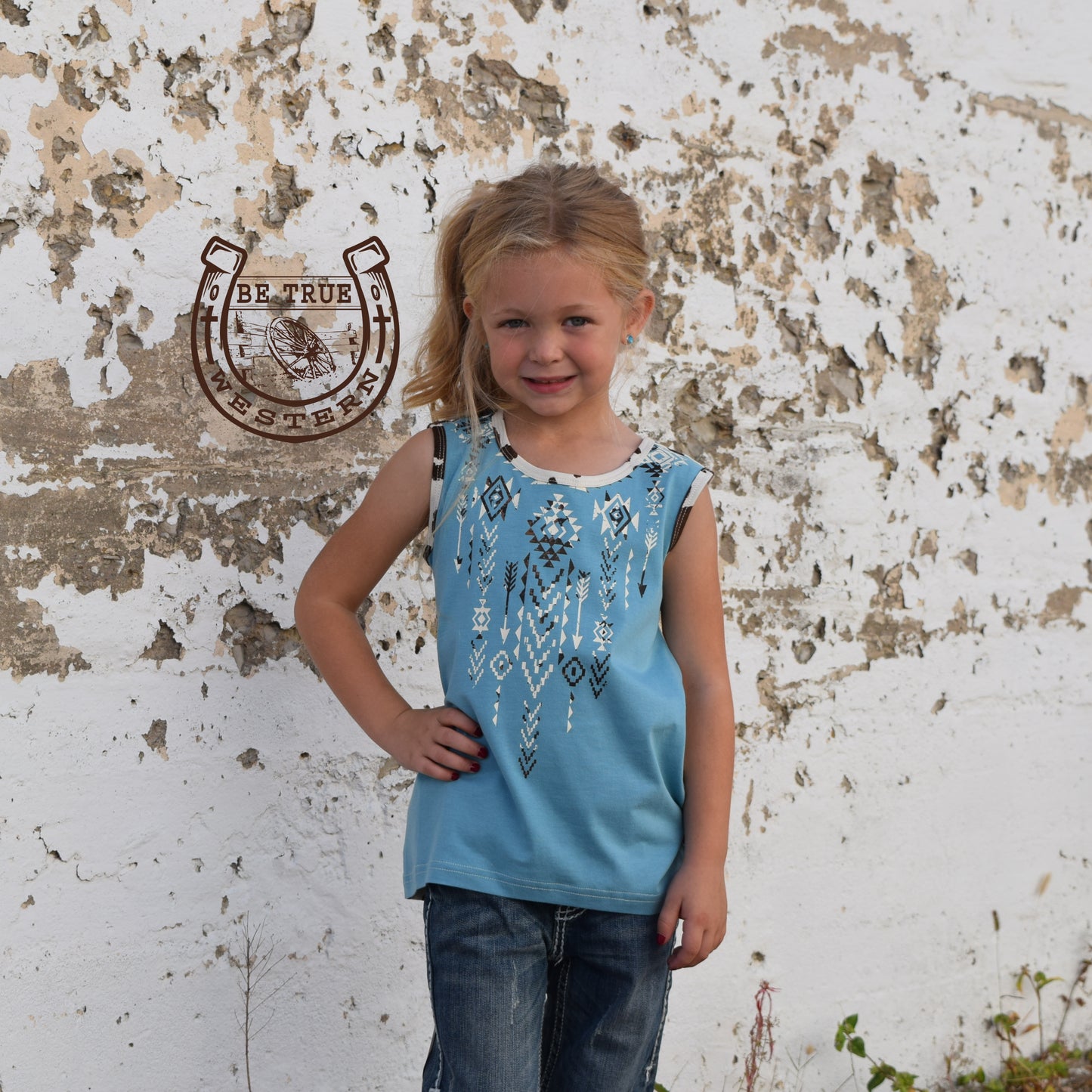 Girls Cruel Girl Cowprint Tank Top