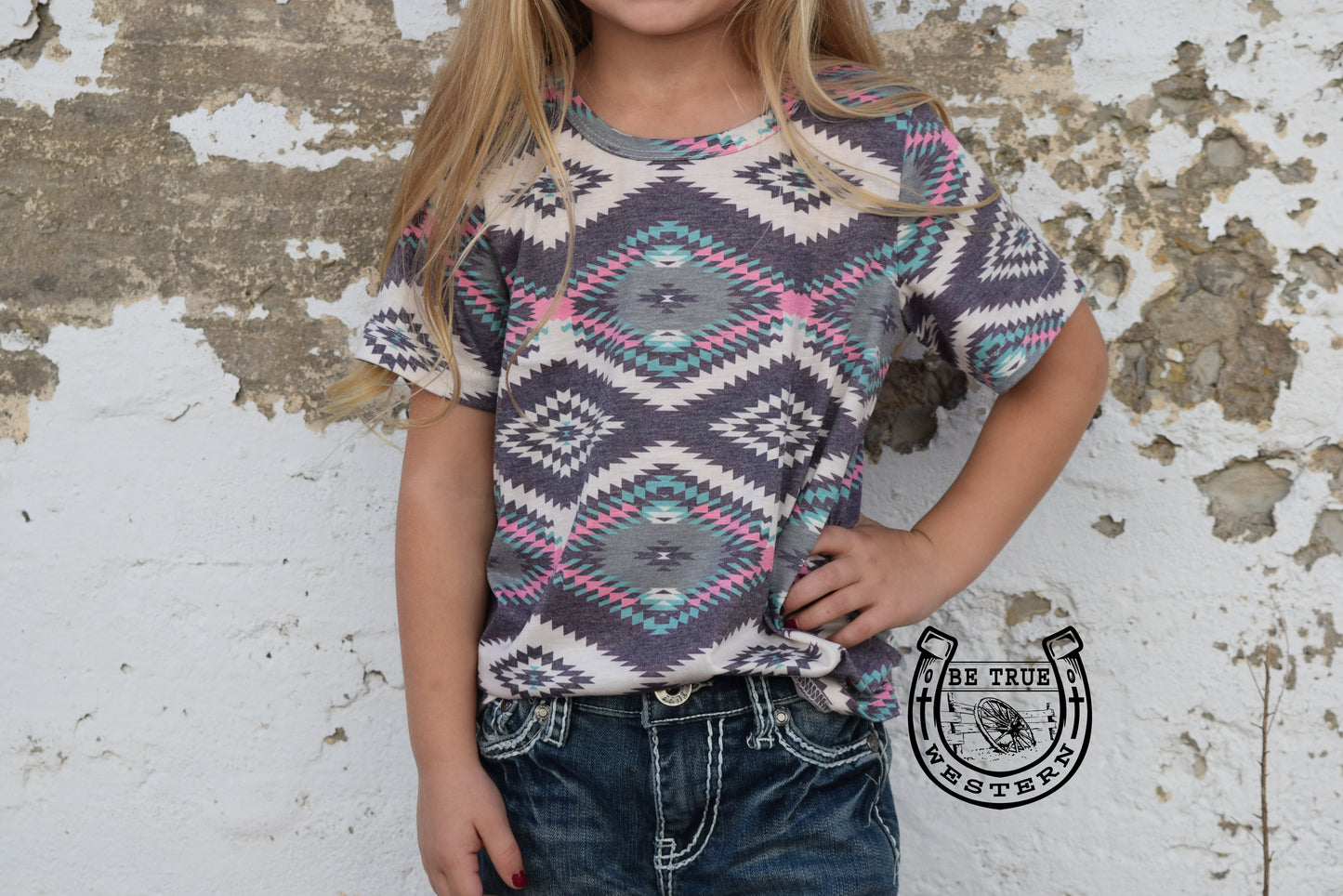 The Tucson Kids Aztec Top