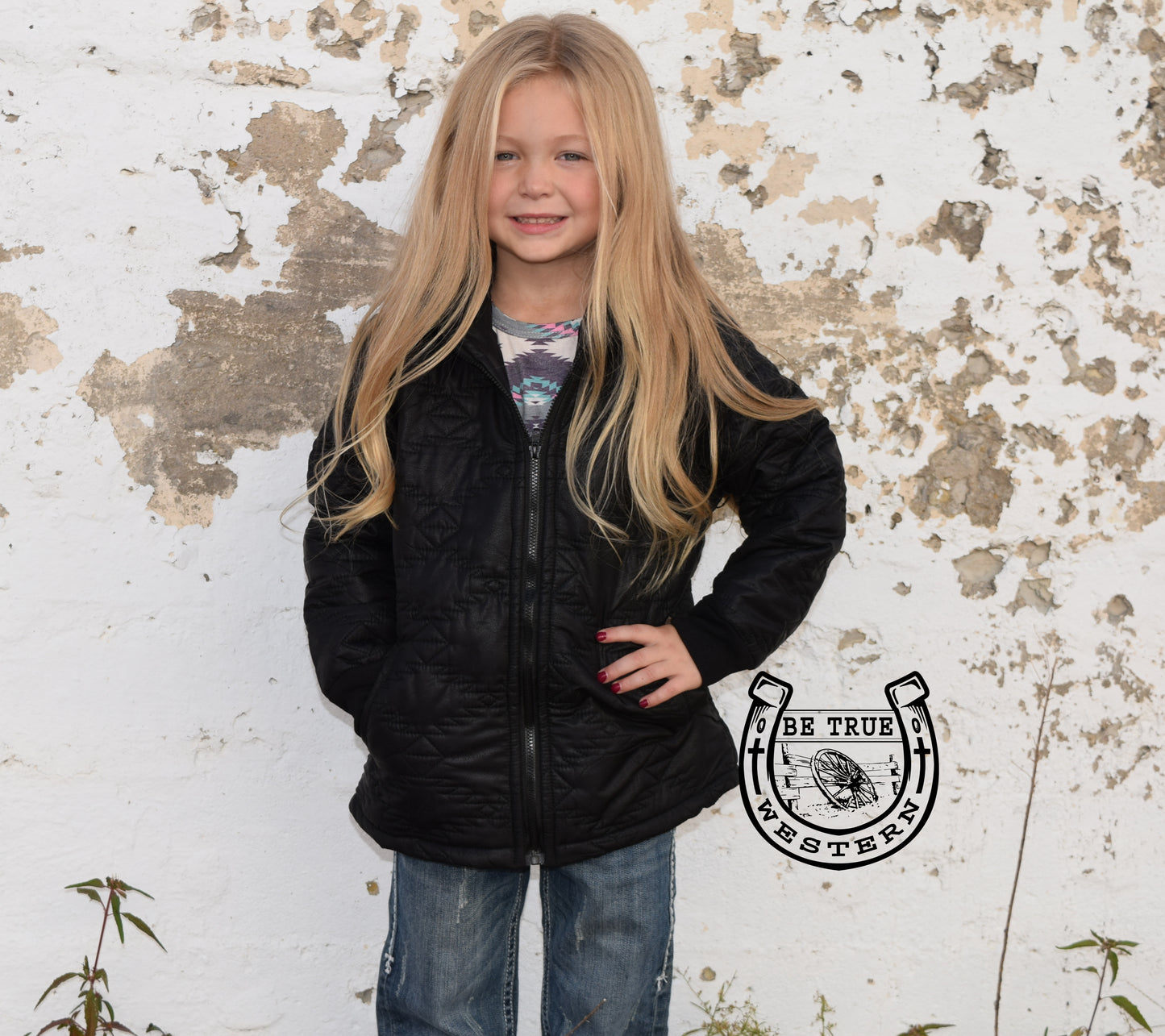 The Kids Aztec Puff Puff Jacket