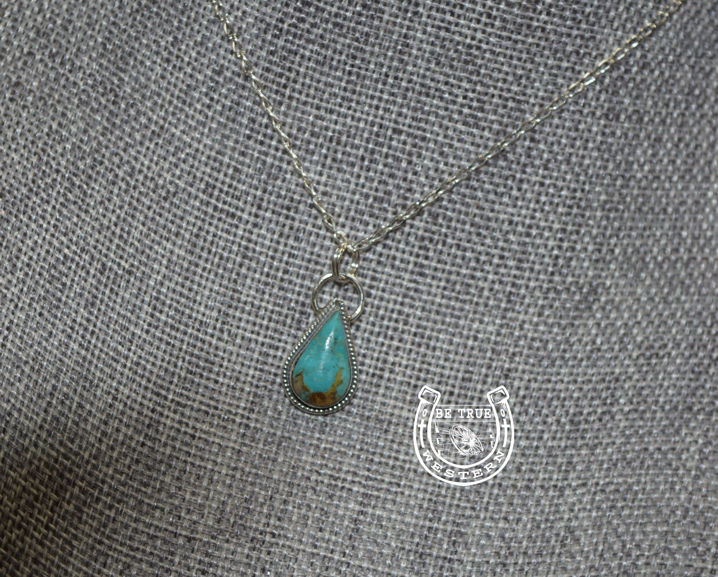 The Teardrop Silver Dainty Necklace