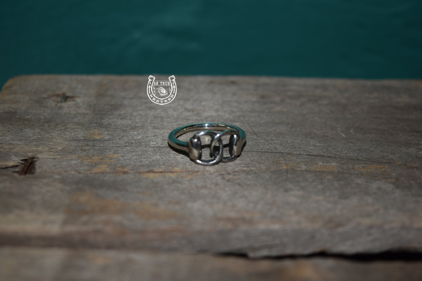 The Double Horse Bit Ring (Multi Size)