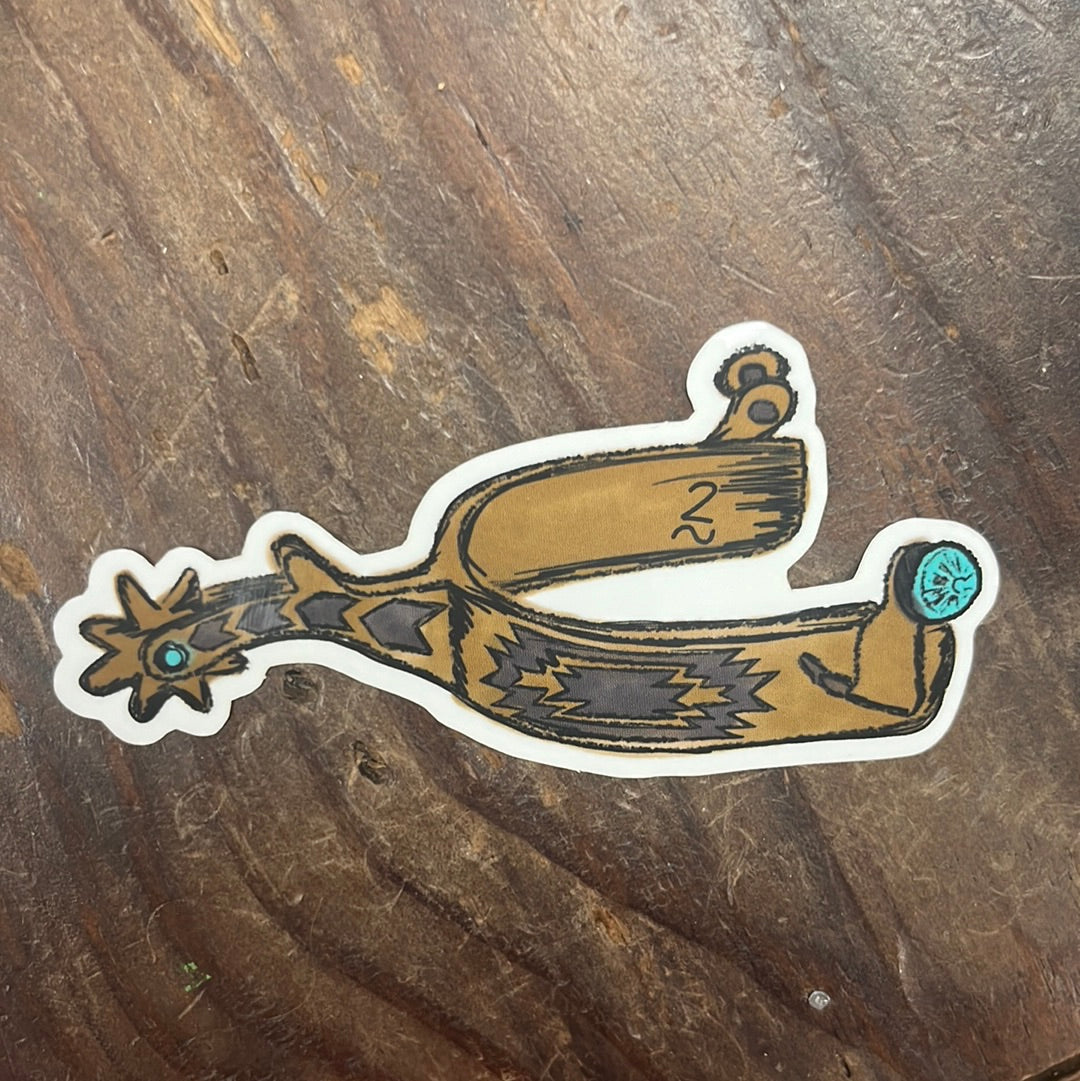 The Spur Me Vinyl Sticker