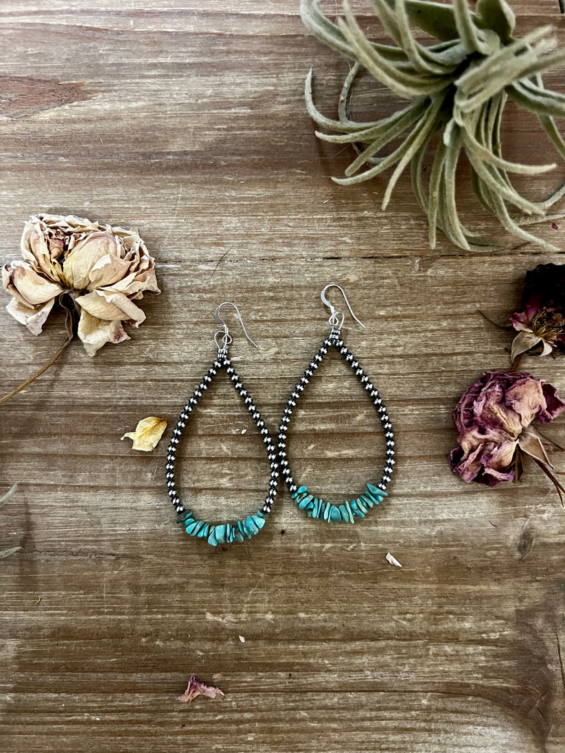 Sterling Silver Pearls Earrings