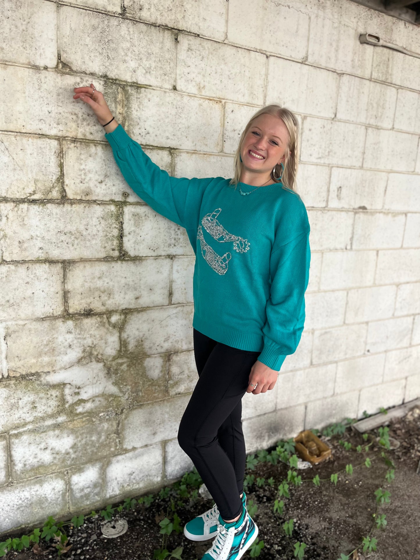 The Queen of Spurs Sweater
