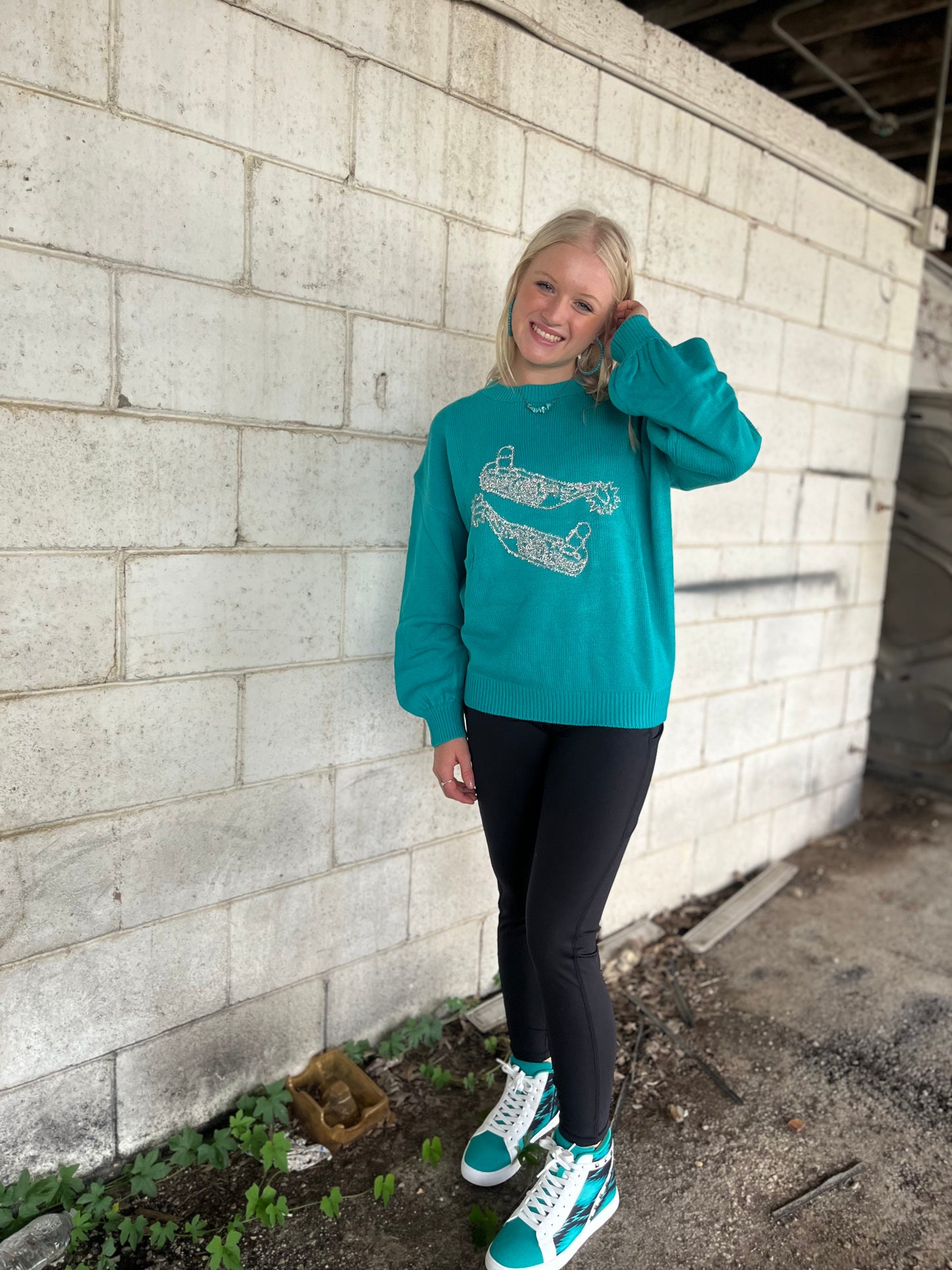 The Queen of Spurs Sweater