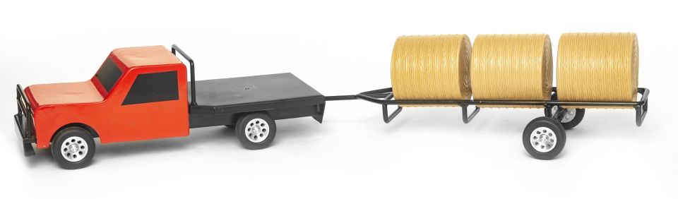 The Bumper Pull Hay Trailer