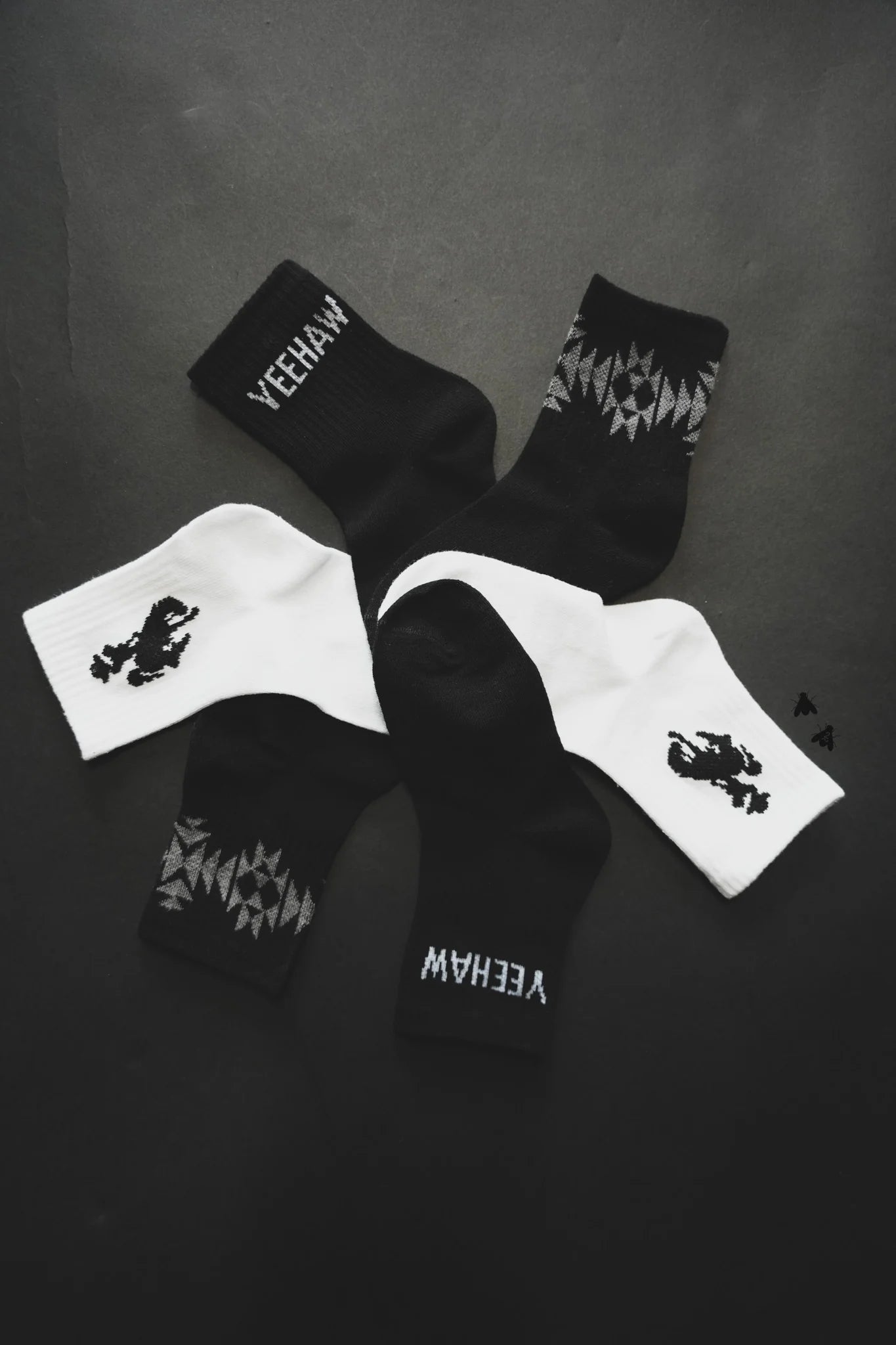 The Kids Monochrome Sock Em Silly Set