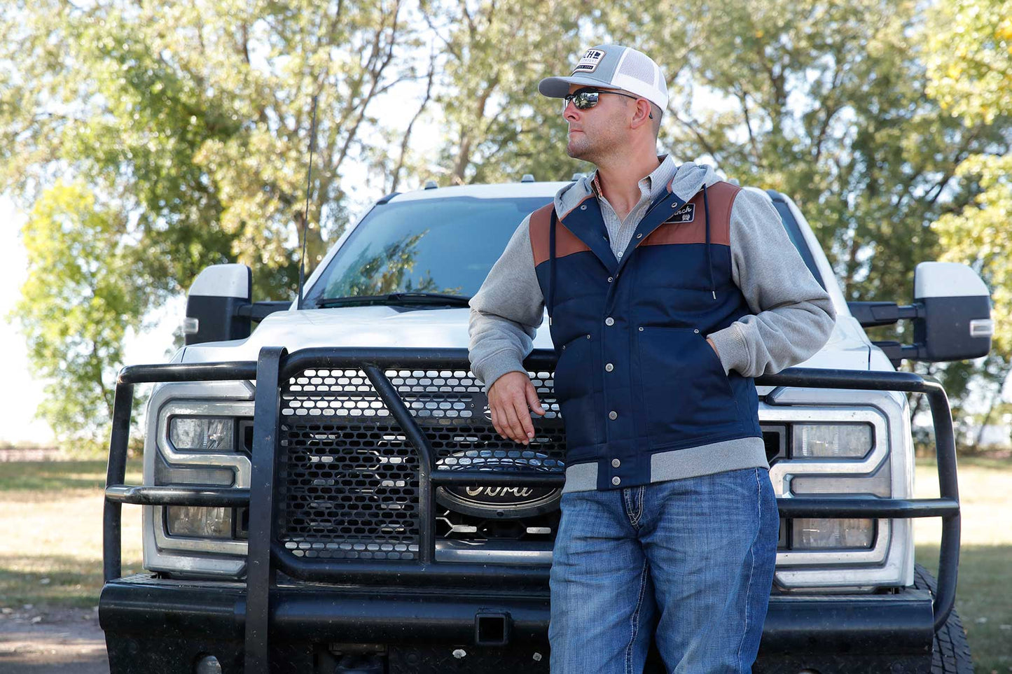 The Cinch Men's Canvas Hoodie Jacket