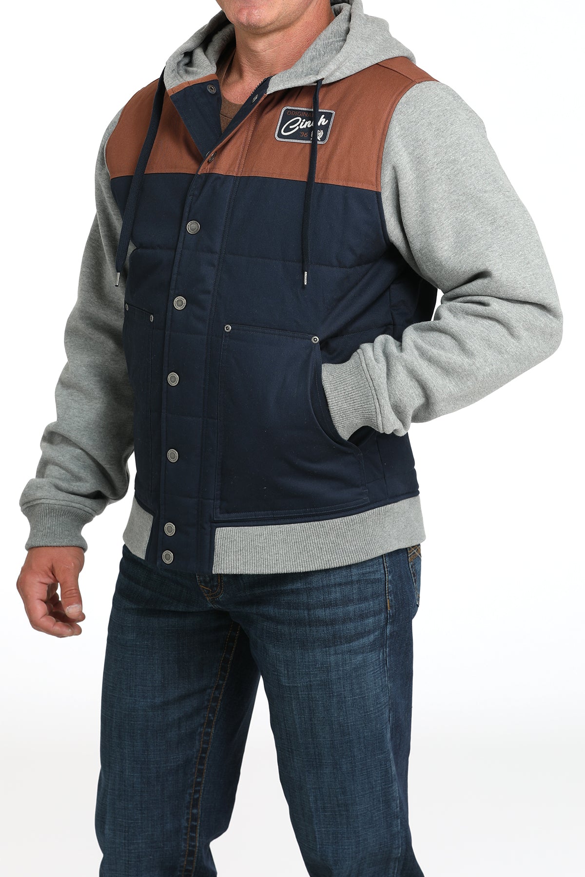 The Cinch Men's Canvas Hoodie Jacket