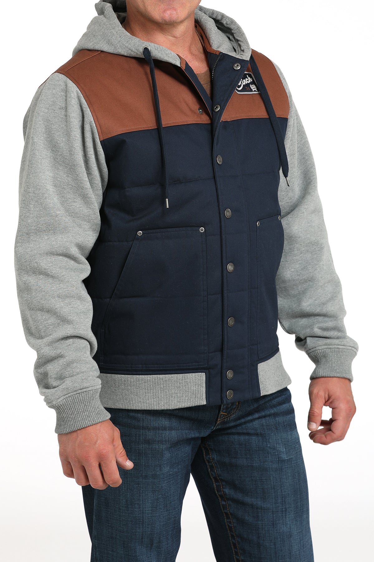The Cinch Men's Canvas Hoodie Jacket