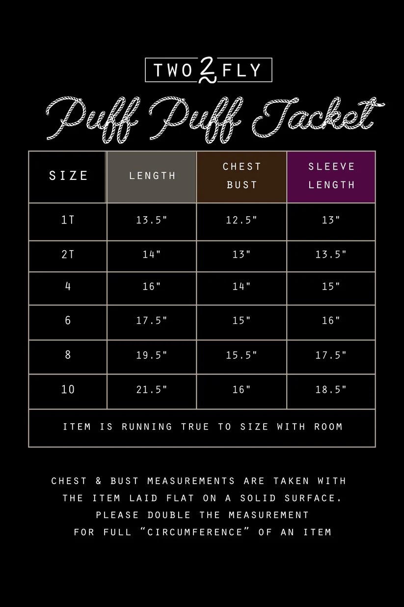 The Kids Aztec Puff Puff Jacket