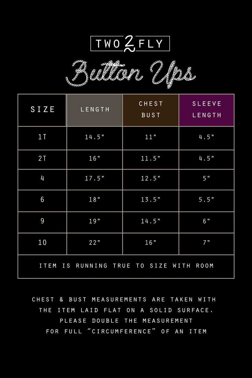 The Kids Southern Draw Short Sleeve Button Down Shirt