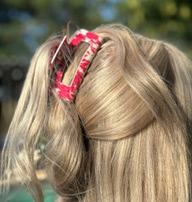 The Strawberry Moo Hair Clip